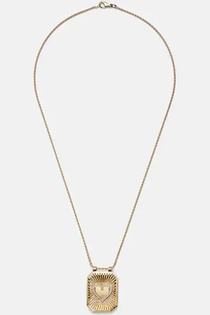 Marie Lichtenberg Heart 18kt pendant necklace with diamonds