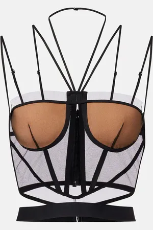 Nensi Dojaka Sheer bustier