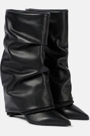 Balmain Trouser leather boots