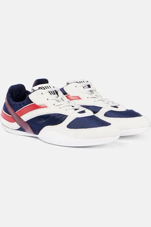 Miu Miu Gymnasium leather-trimmed sneakers