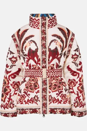 Farm Rio Reversible printed puffer jacket