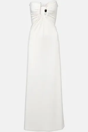 CHRISTOPHER ESBER Helix gathered maxi dress
