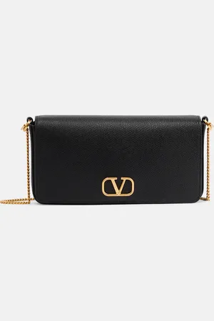 VALENTINO GARAVANI VLogo leather shoulder bag