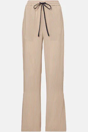 Victoria Beckham Striped pajama pants