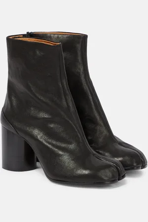 Maison Margiela Tabi leather ankle boots