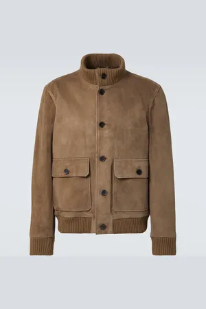 Frame Suede bomber jacket