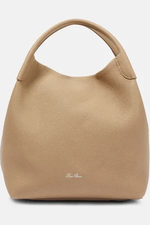 Loro Piana Bale Large leather tote bag