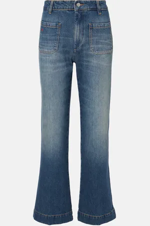 Victoria Beckham Alina cropped flared jeans