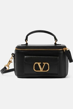 VALENTINO GARAVANI VLogo LocÃ² Mini leather makeup bag