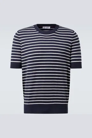 Brunello Cucinelli Striped cotton sweater