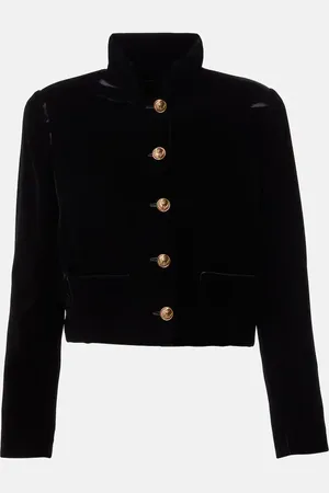 Loro Piana Stephanie velvet jacket