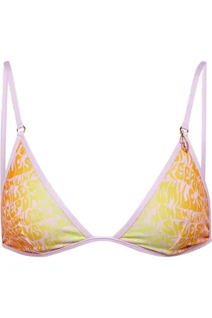 Stella McCartney Printed triangle bikini top