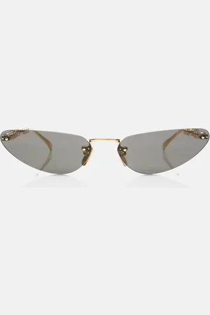 Gucci Faux pearl-embellished cat-eye sunglasses