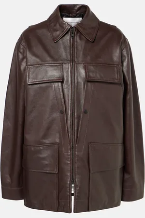 Victoria Beckham Chore leather jacket