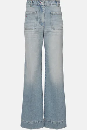 Victoria Beckham Alina high-rise wide-leg jeans