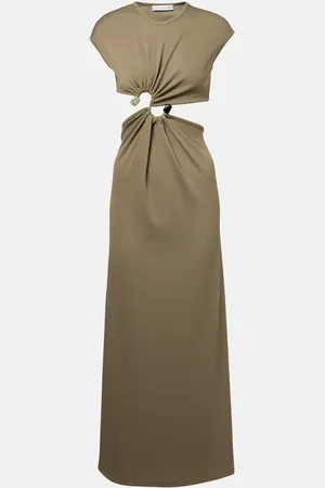 CHRISTOPHER ESBER S-Buckle embellished maxi dress