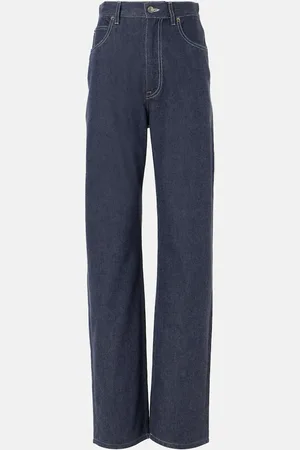 Loro Piana Tye high-rise wide-leg jeans