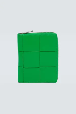 Bottega Veneta Intreccio leather wallet
