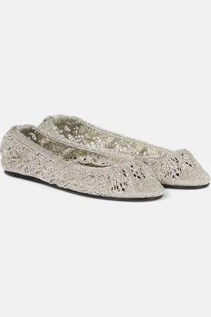 Isabel Marant Belna crochet ballet flats