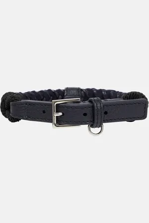 Loro Piana Leather dog collar