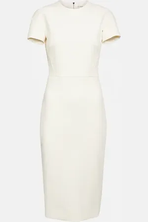 Victoria Beckham CrÃªpe midi dress