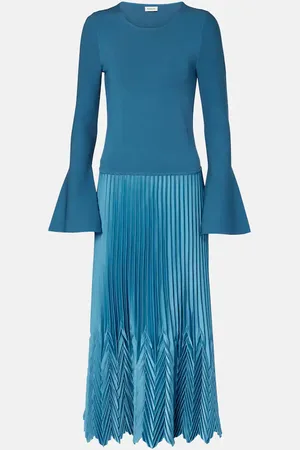 Simkhai Damoni pleated midi dress