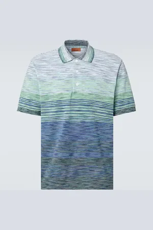Missoni Striped cotton polo shirt