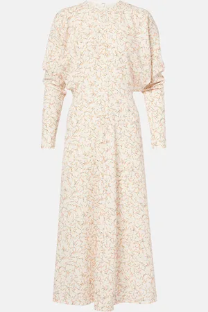 Victoria Beckham Dolman printed midi dress