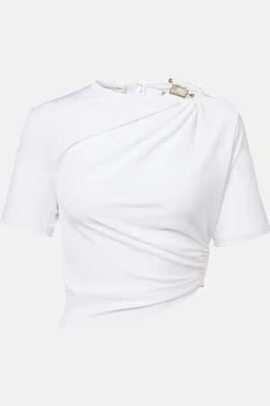 CHRISTOPHER ESBER Ruched jersey top