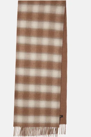 Loro Piana Tartan wool and cashmere scarf