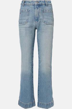 Victoria Beckham Alina cropped bootcut jeans