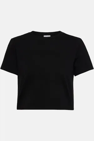 RE/DONE Cotton jersey crop top