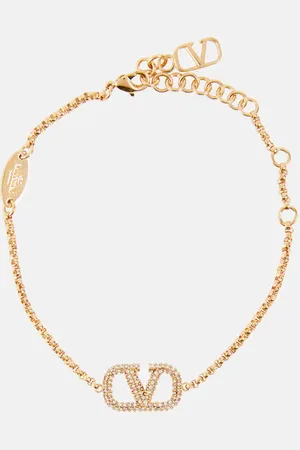 VALENTINO VLogo embellished bracelet