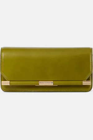 Victoria Beckham 202 distressed leather clutch