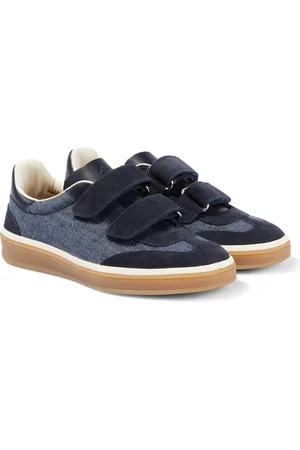 Loro Piana Tennis Walk denim sneakers