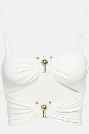 CHRISTOPHER ESBER Pierced Orbit bikini top