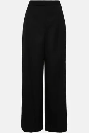 The Row Roysin wool wide-leg pants