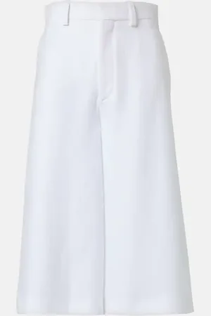 Loro Piana Drake high-rise linen culottes