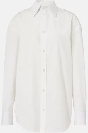 Saint Laurent Cassandre cotton poplin shirt