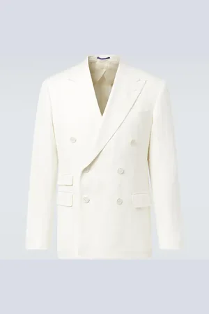 Ralph Lauren Kent cotton and linen suit jacket