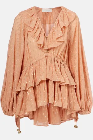 ZIMMERMANN Rhiannon ruffled blouse