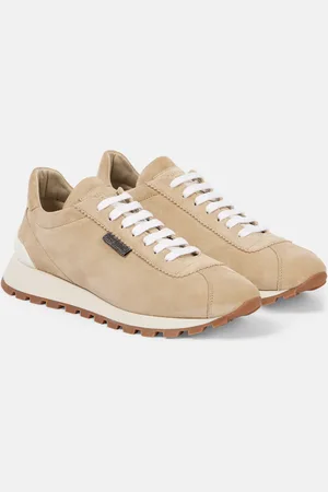 Brunello Cucinelli Monili suede sneakers