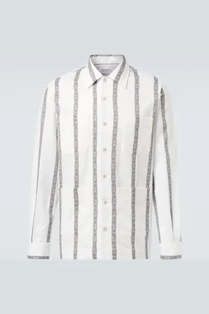 Brunello Cucinelli Striped cotton shirt