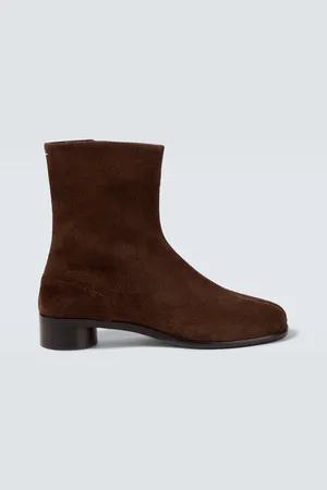 Maison Margiela Tabi suede ankle boots