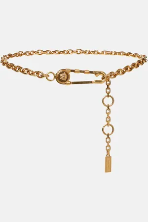VERSACE Medusa Safety Pin chain belt