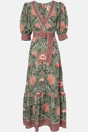 Farm Rio Arabesque floral maxi dress