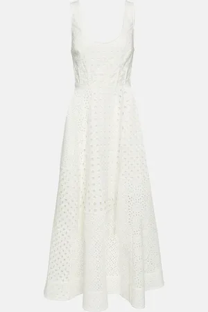 ZIMMERMANN Anglaise cotton midi dress