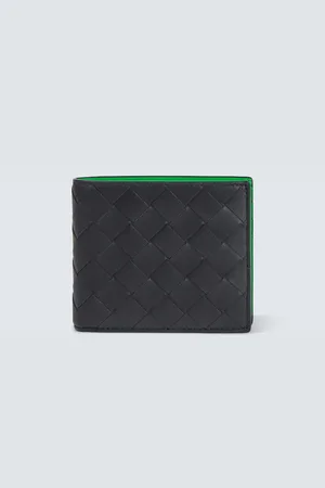 Bottega Veneta Intrecciato leather bifold wallet