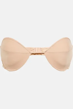MAGDA BUTRYM Floral bandeau bikini top