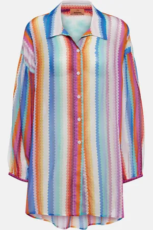 Missoni Zig Zag cotton-blend shirt